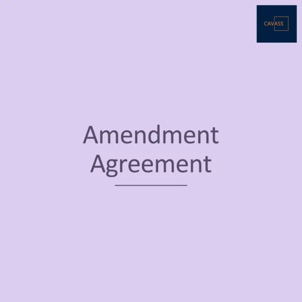 Amendment Agreement