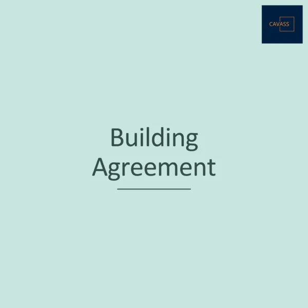 Building Agreement