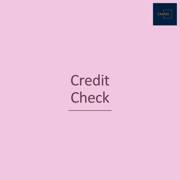 Credit Check