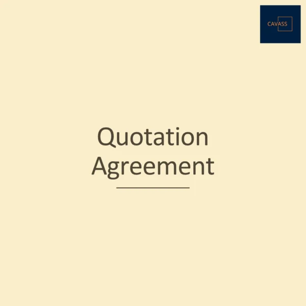 Quotation Agreement