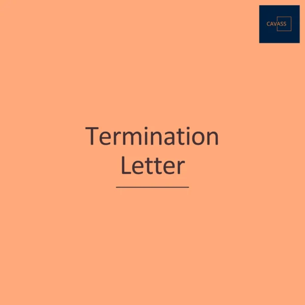 Termination Letter